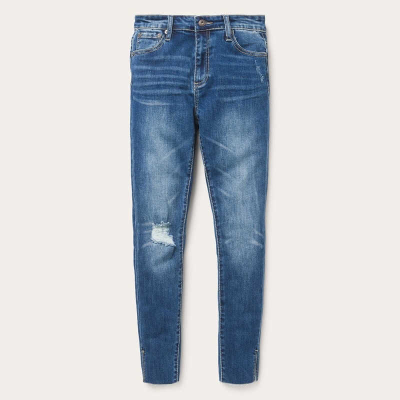 902 High Waist Slim Fit Jean Blue 00.S