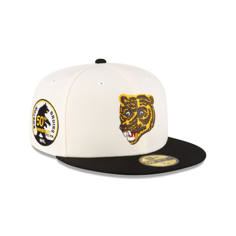 Boston Bruins Historic Bear 59FIFTY Fitted Hat 7