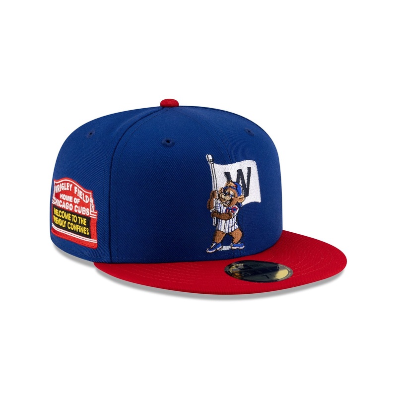 Chicago Cubs Mascot Blue 59FIFTY Fitted Hat 7