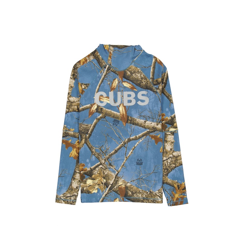 Chicago Cubs Realtree Balaclava Hoodie S