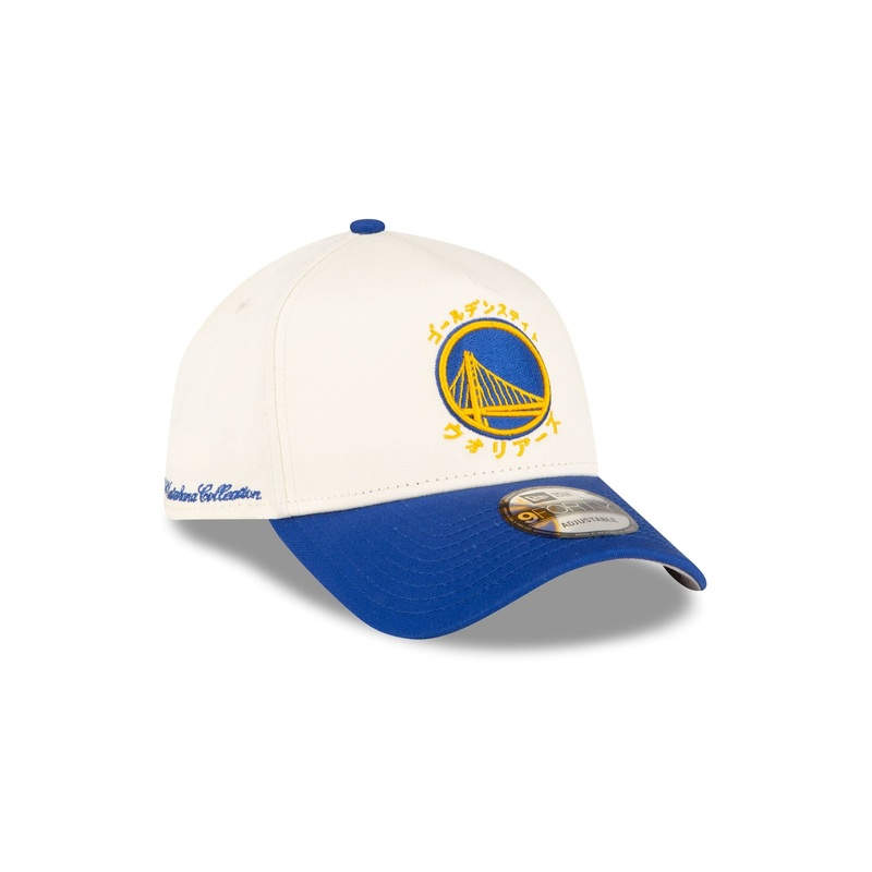 Hyperfly Katakana X Golden State Warriors 9FORTY A-Frame Snapback Hat One Size