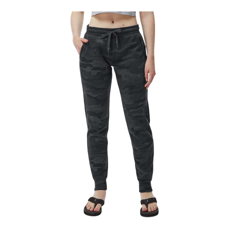 Independent Trading Co PRM20PNT Women’s California Wave Wash Sweatpants Black XS