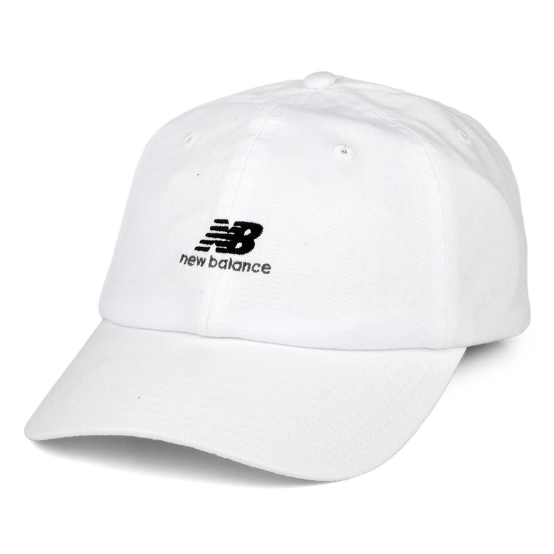 New Balance Hats NB Seasonal Classic Washed Cotton Baseball Cap – White Adjustable