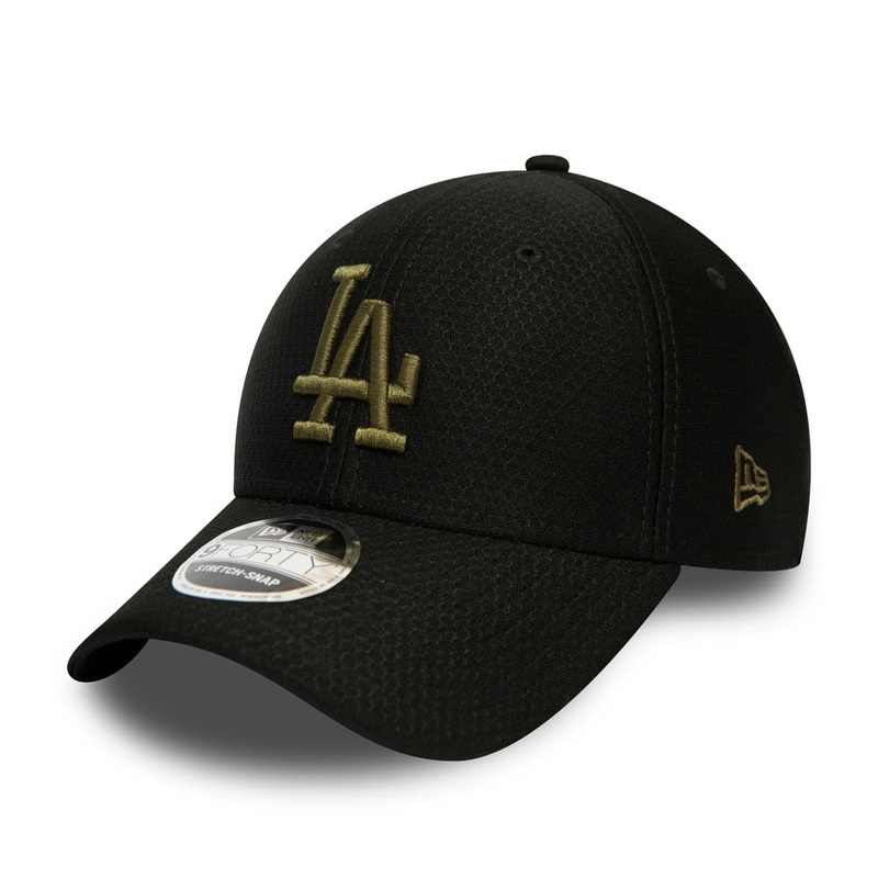 New Era 9FORTY L.A. Dodgers Snapback Cap – MLB Tonal – Black Adjustable