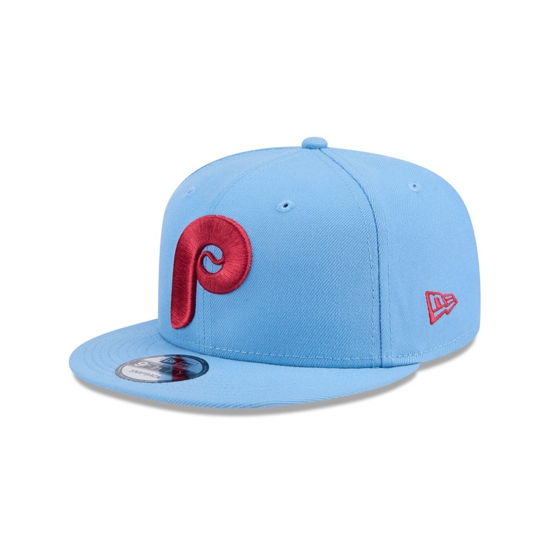 Philadelphia Phillies Sky Blue 9FIFTY Snapback Hat One Size