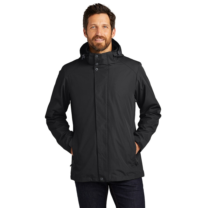 Port Authority J123 All-Weather 3-in-1 Jacket Black XS