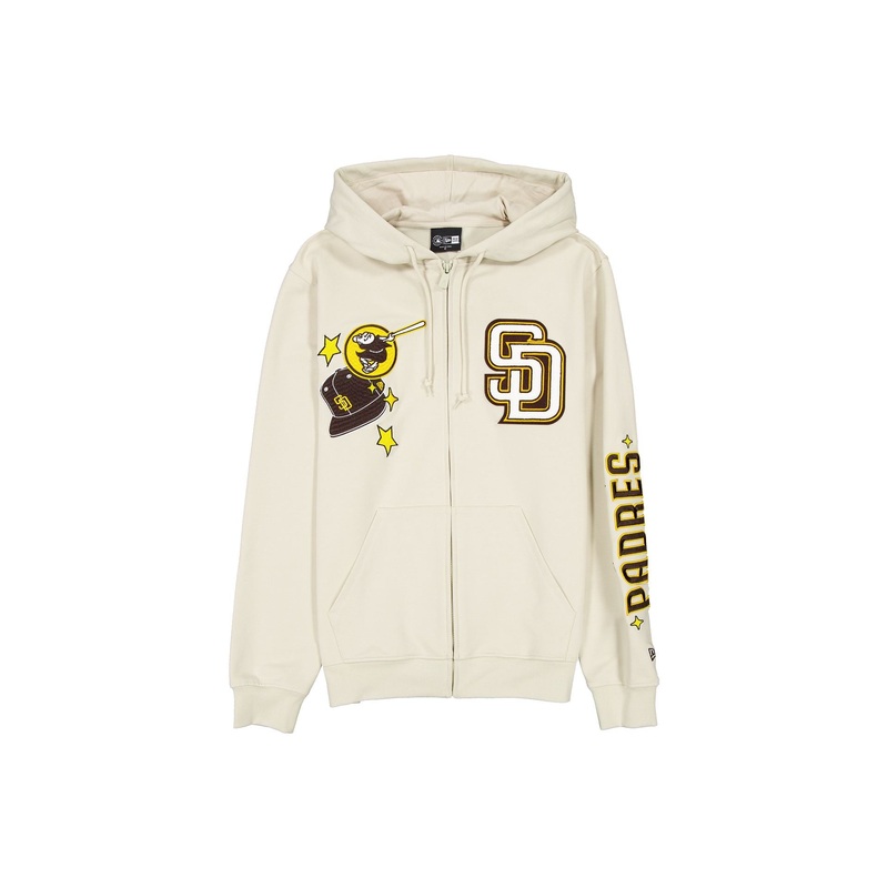 San Diego Padres Stone Logo Select Full-Zip Hoodie S
