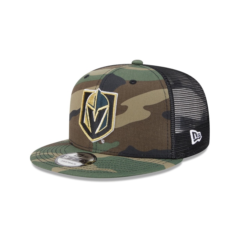 Vegas Golden Knights Camo 9FIFTY Trucker Hat One Size