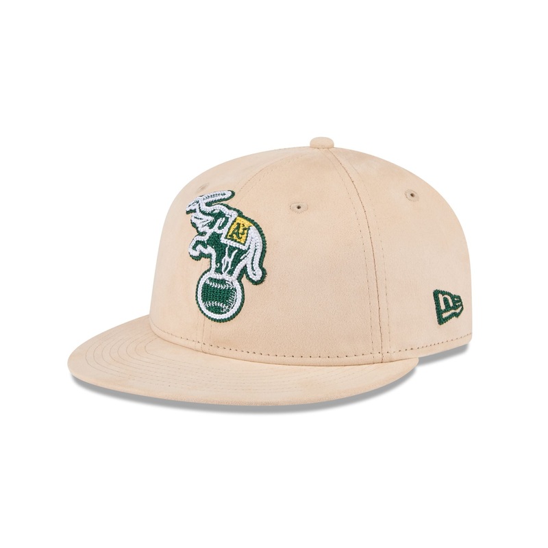Athletics Stone Suede Retro Crown 9FIFTY Snapback Hat One Size