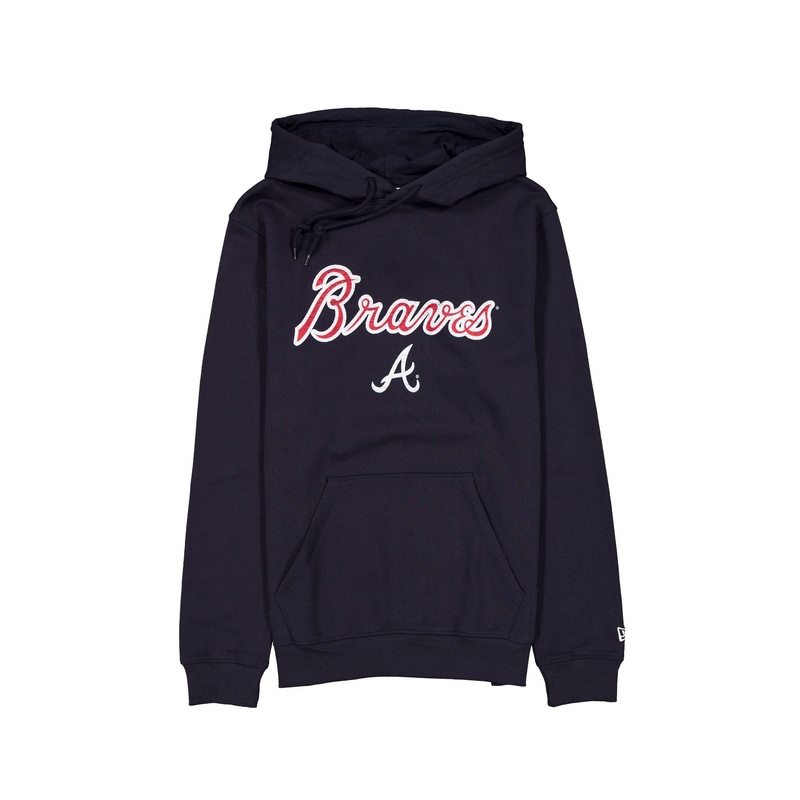Atlanta Braves Washed Graphic Hoodie S