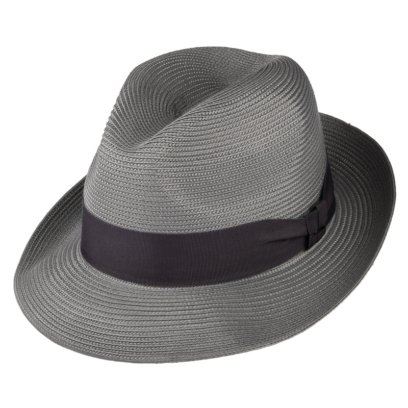 Bailey Hats Craig Special Fedora Hat – Grey S