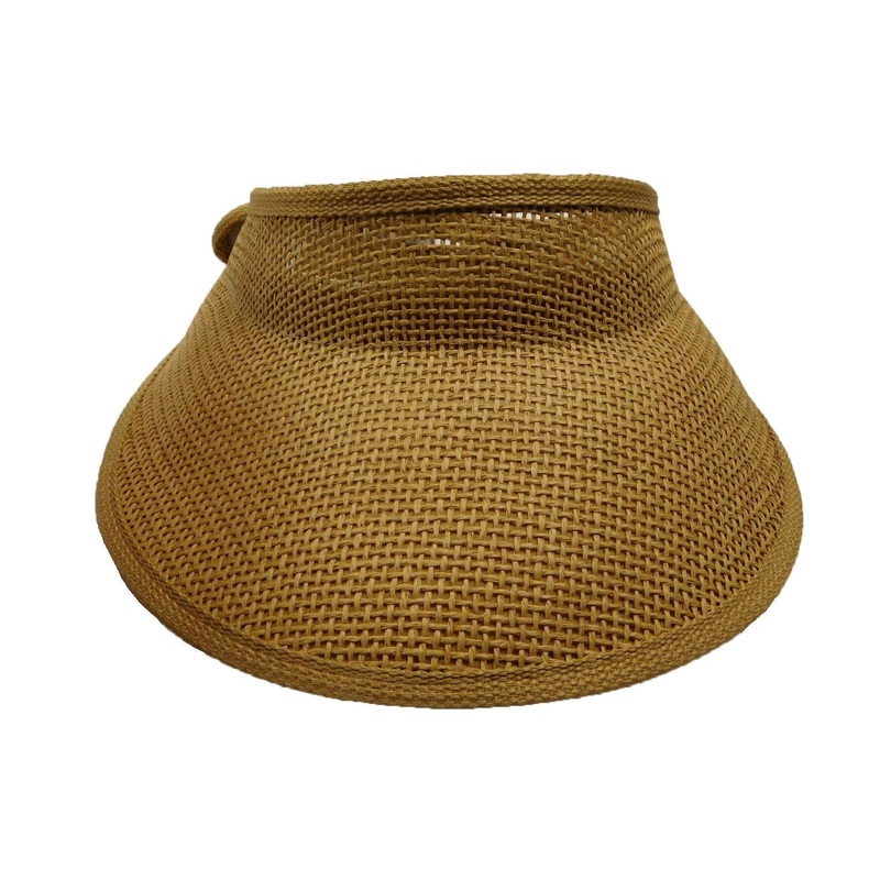 Gold Coast No Head Ache Sun Visor – Tan Natural