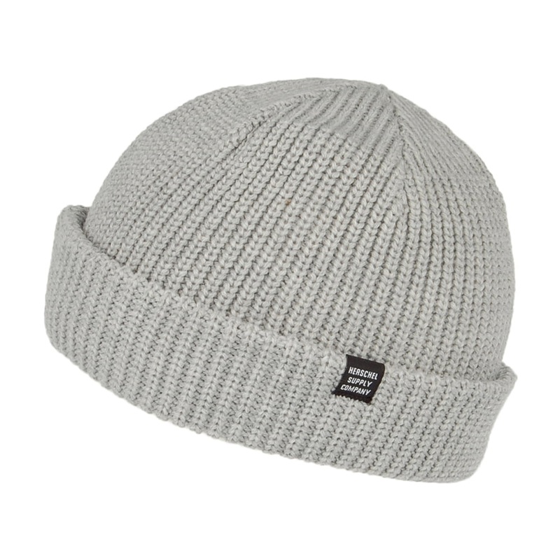 Herschel Supply Co. Buoy Fisherman Beanie Hat – Grey 1-Size