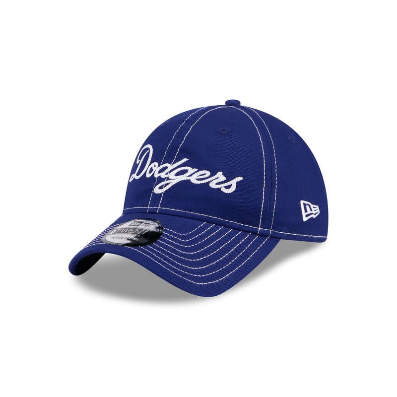 Los Angeles Dodgers Team Stitch 9TWENTY Adjustable Hat One Size