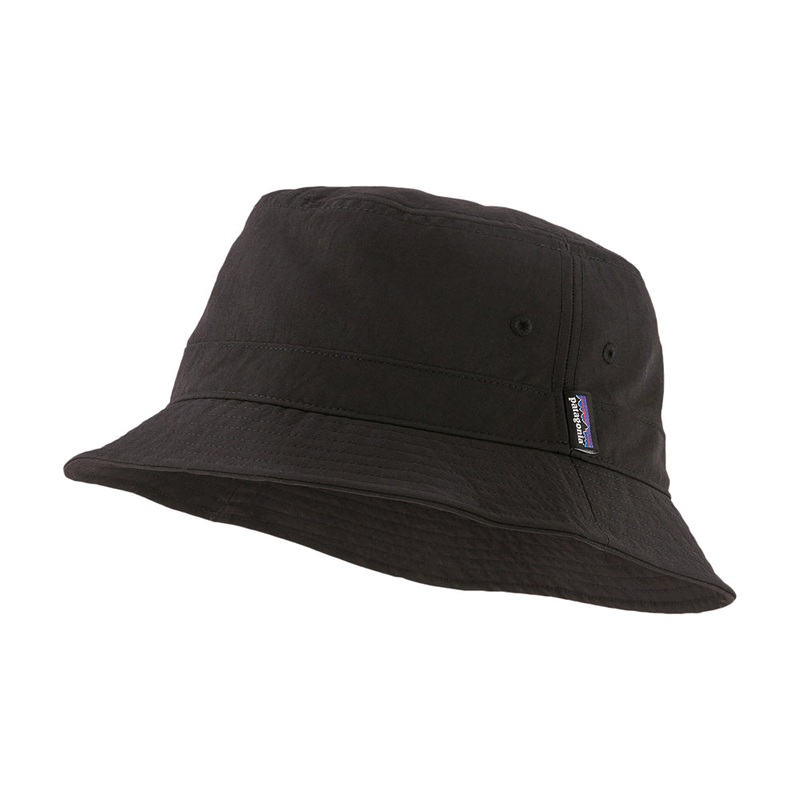 Patagonia Hats Wavefarer Bucket Hat – Black Small/Medium