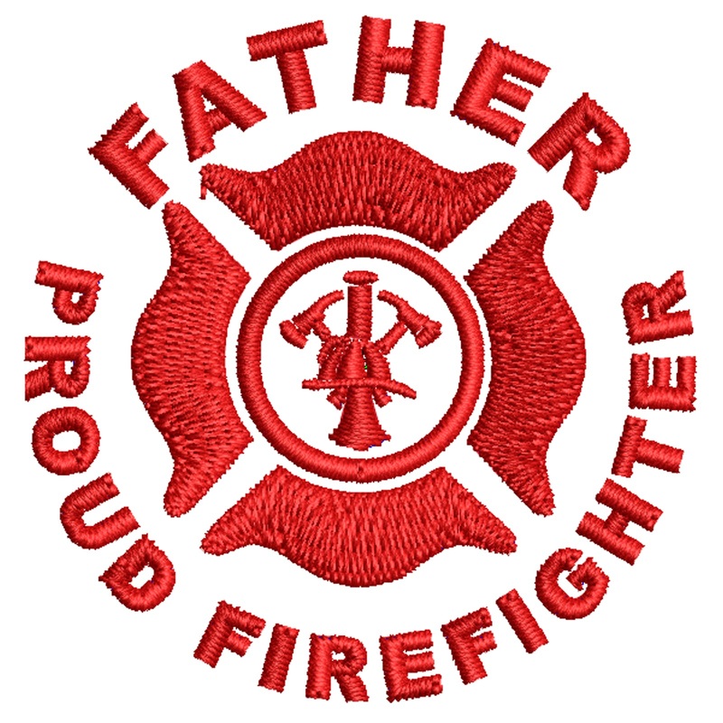 Proud Firefighter Father Proud Firefighter Father One Size