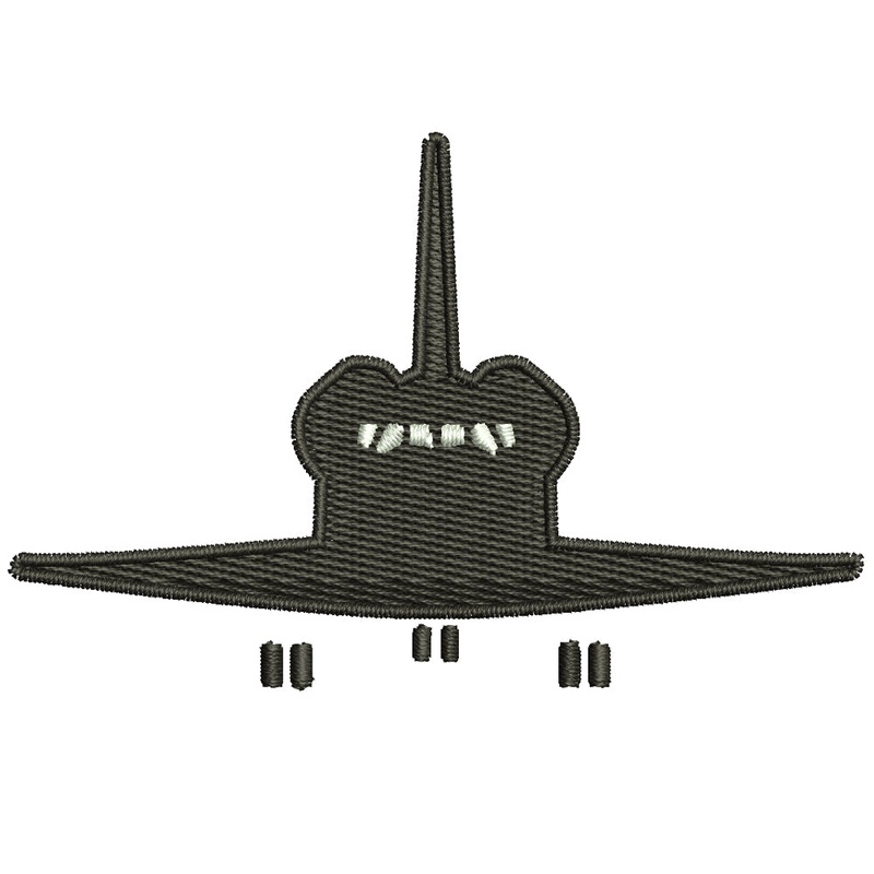 Space Shuttle Silhouette Default Title One Size