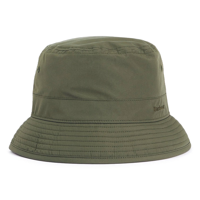 Barbour Hats Poppy Showerproof Bucket Hat – Fern S
