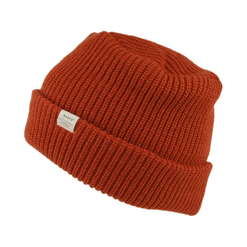 Barts Hats Baldwing Beanie Hat – Rust 1-Size