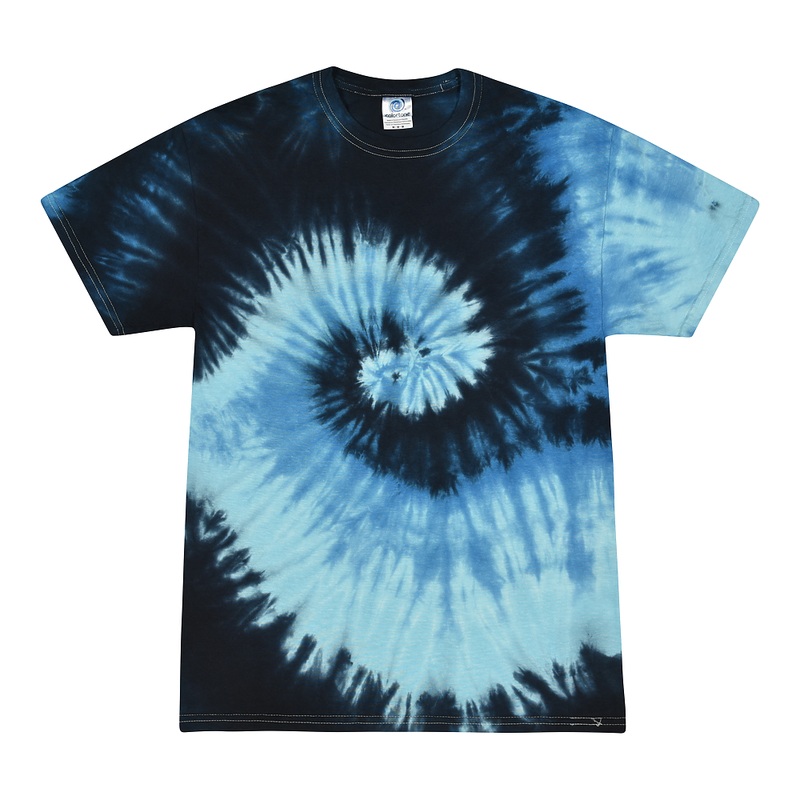 Colortone 1000 Multi-Color Tie-Dyed T-Shirt – Blue Ocean Blue Ocean S