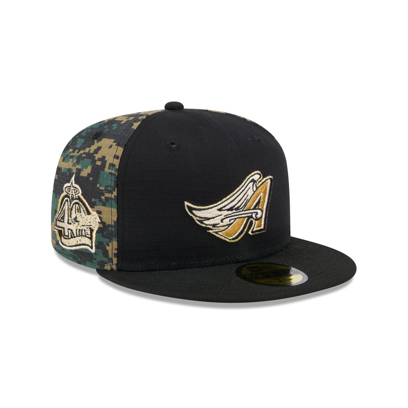 Los Angeles Angels Digi Camo 59FIFTY Fitted Hat 7