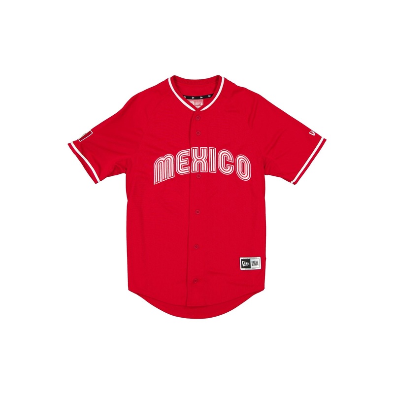 Mexico Baseball Home Jersey S