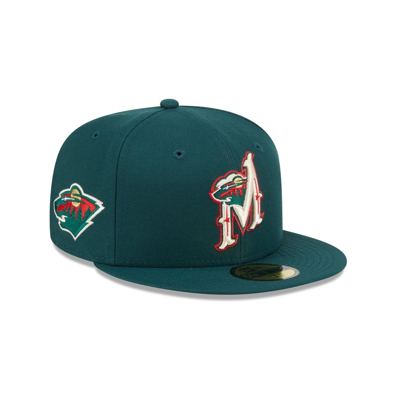 Minnesota Wild Deceptor 59FIFTY Fitted Hat 7