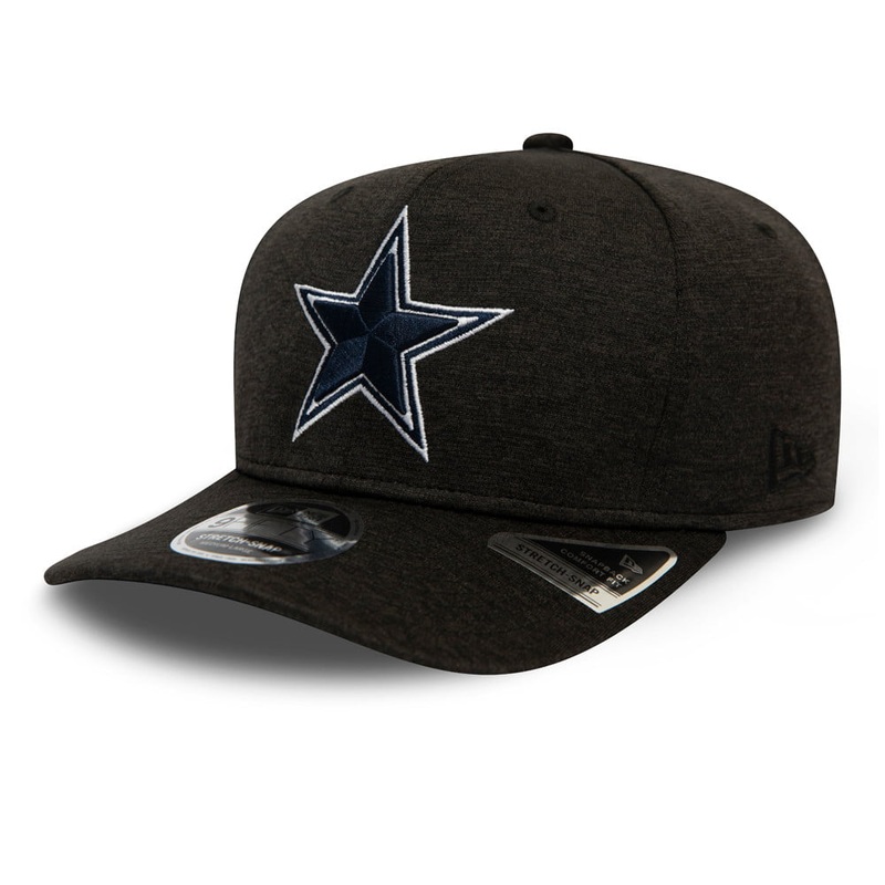 New Era 9FIFTY Dallas Cowboys Stretch Snapback Cap – NFL Total Shadow Tech – Charcoal Small/Medium