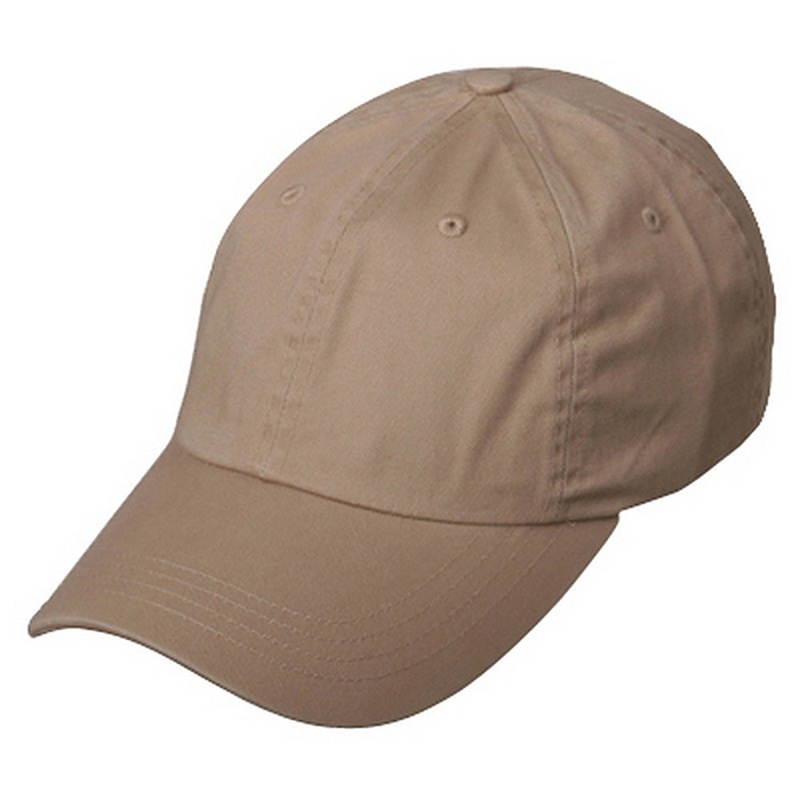 Normal Dyed Caps (02) Khaki One Size