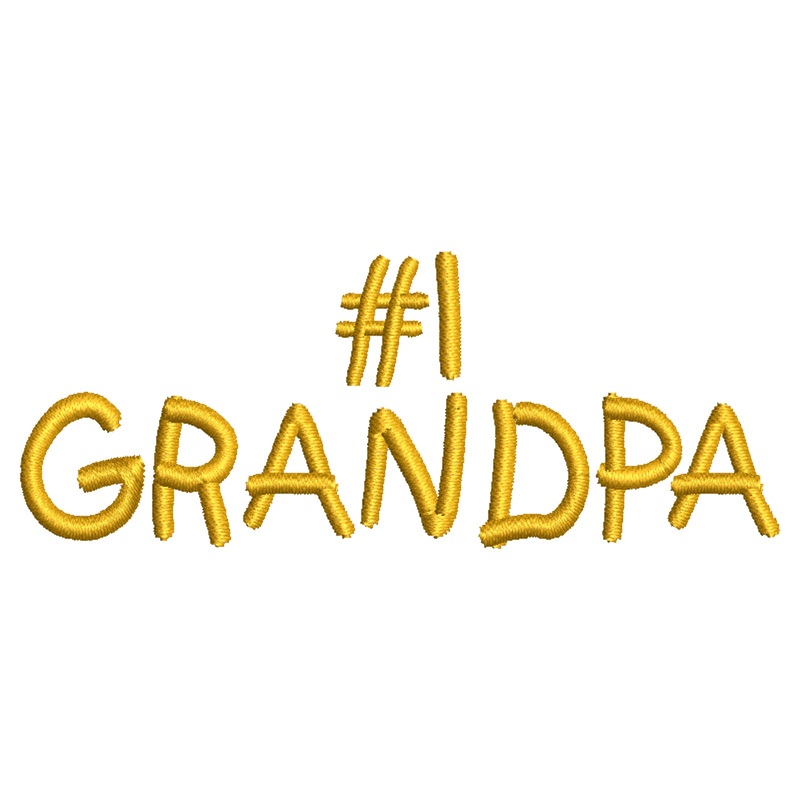 Number 1 Grandpa Design Default Title One Size