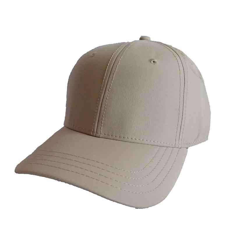 Pro Golf Soakable Baseball Cap – Scala Hats for Men Khaki