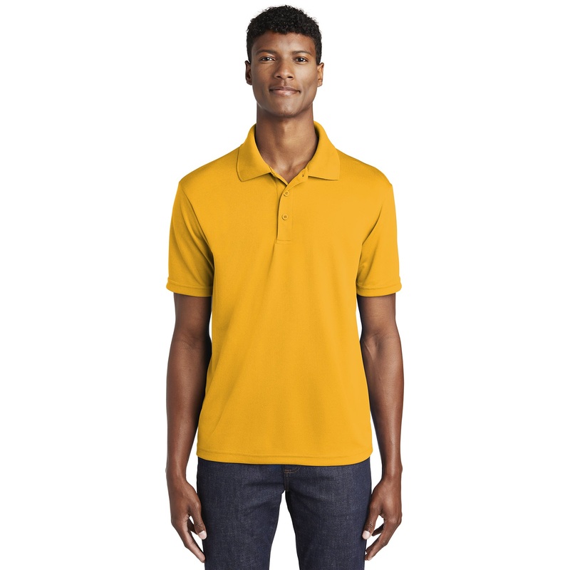 Sport-Tek ST640 PosiCharge RacerMesh Polo – Gold Gold XS