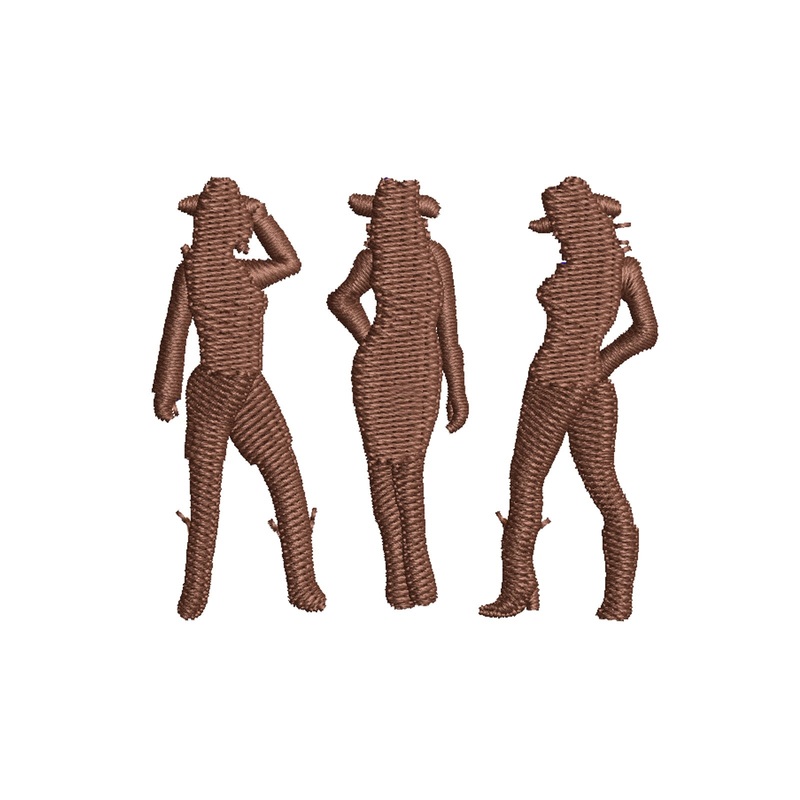 Three Cowgirls Three Cowgirls One Size