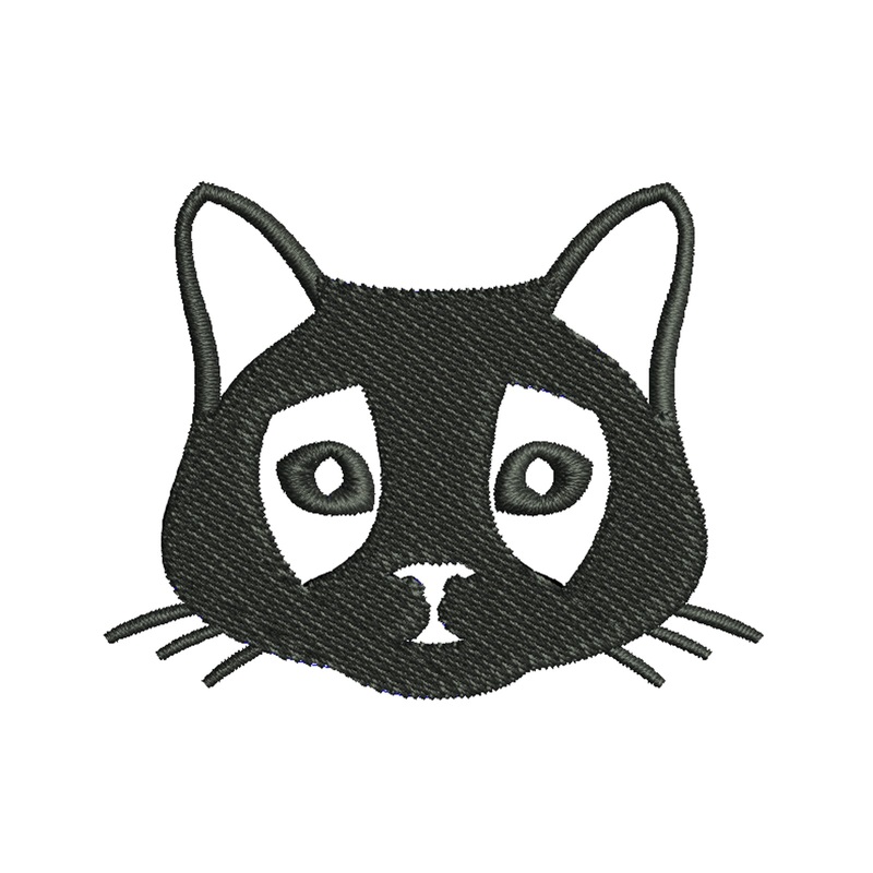 Cat Embroidered Symbol Default Title One Size