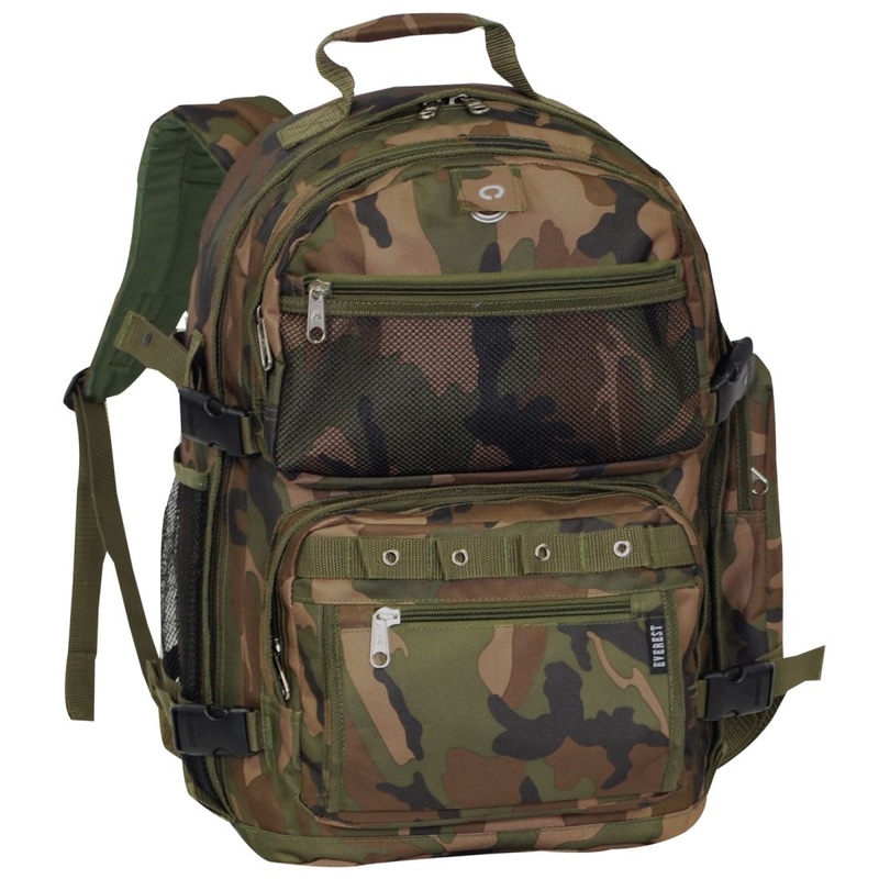 Everest Oversize Woodland Camouflage Backpack C3045R