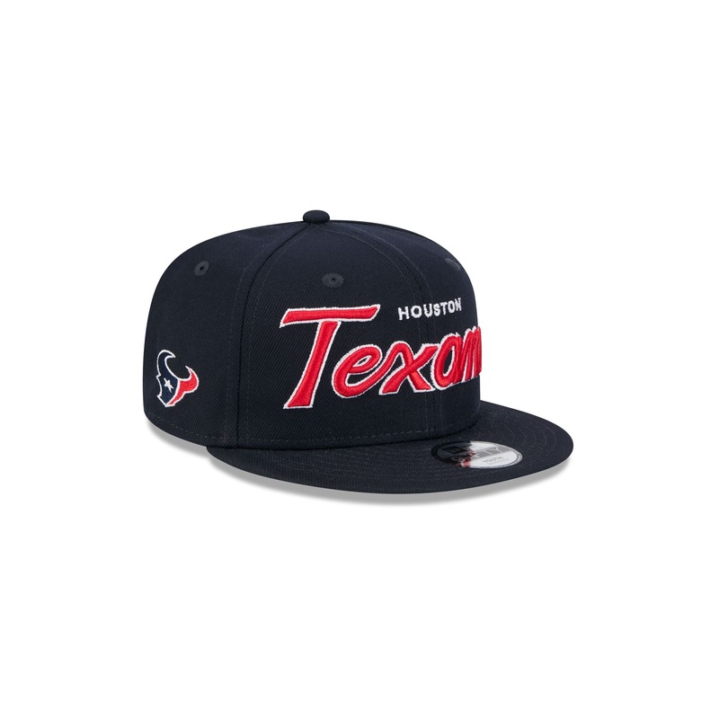 Houston Texans Script Kids 9FIFTY Snapback Hat One Size