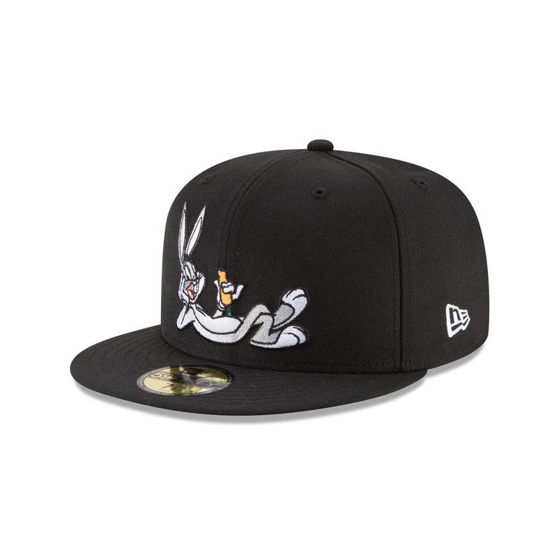 Looney Tunes Bugs Bunny Black 59FIFTY Fitted Hat 7