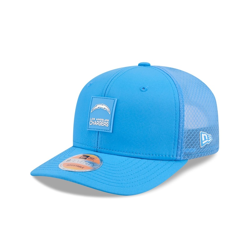 Los Angeles Chargers 2025 Sideline Hot Weather 9SEVENTY Trucker Hat One Size