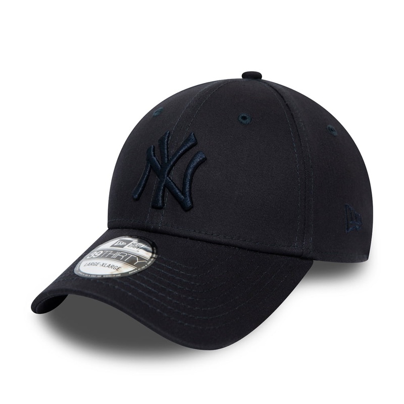 New Era 39THIRTY New York Yankees Baseball Cap – MLB League Essential – Navy-Navy Small/Medium