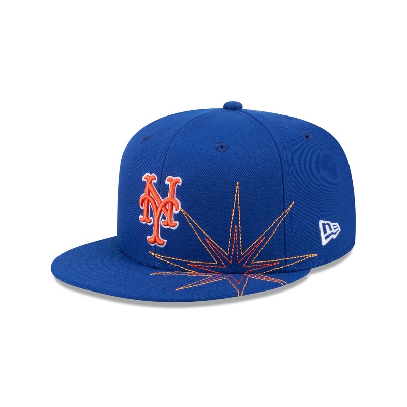 New York Mets Solar Stars 59FIFTY Fitted Hat 7