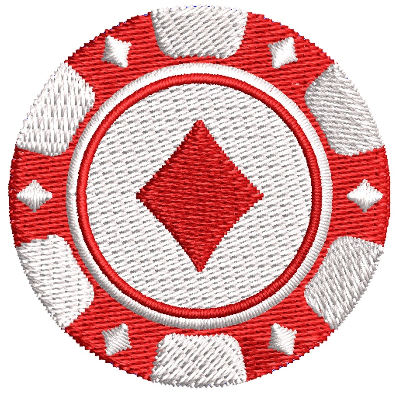 Poker Chip Default Title One Size