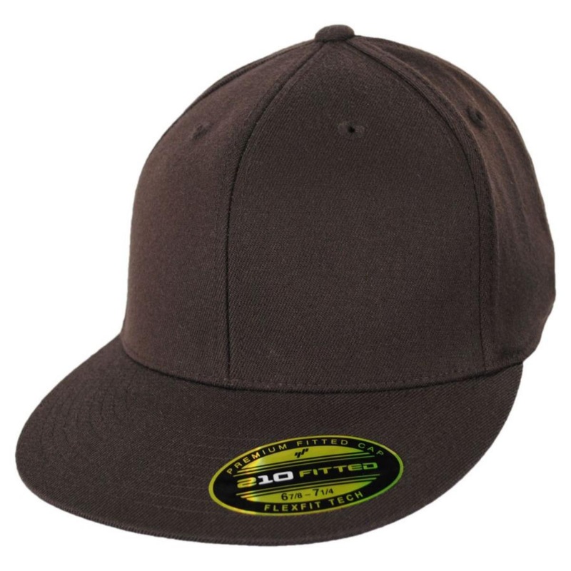 Pro-Style On Field 210 Flexfit Fitted Baseball Cap BROWN S/M