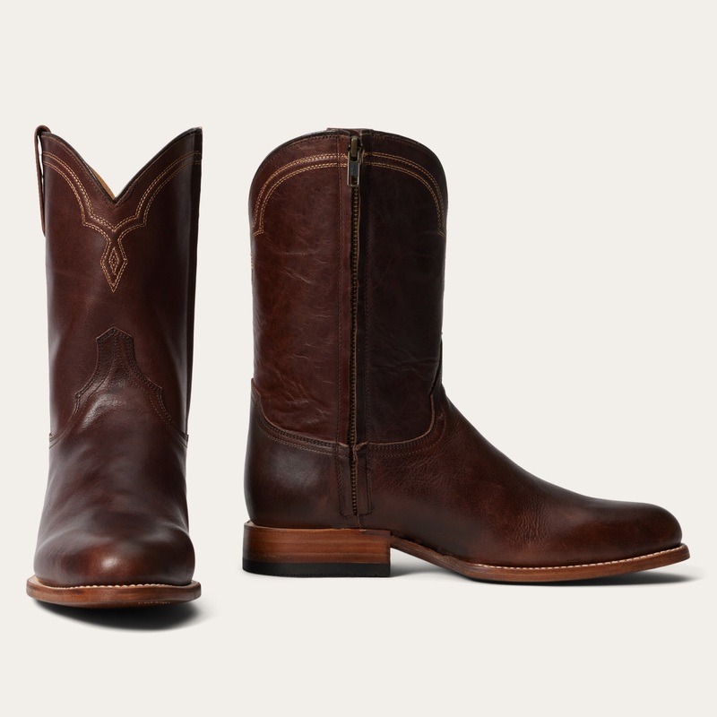 Rancher Zip Roper Oiled Oxblood 7 D