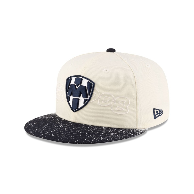 Rayados Splattered Visor 59FIFTY Fitted Hat 7