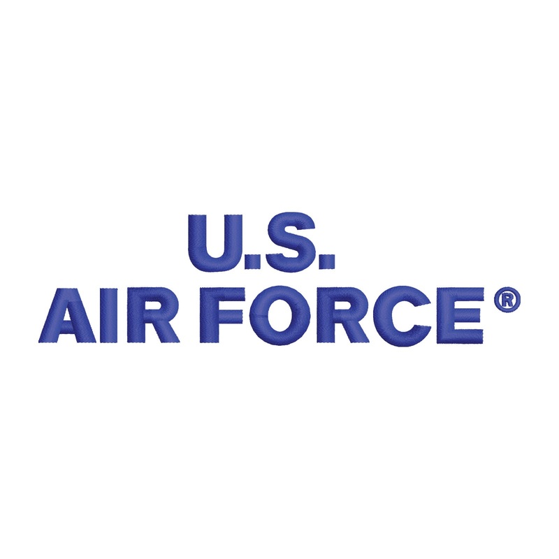 US Air Force Navy Letter Design US Air Force Navy Letter Design One Size