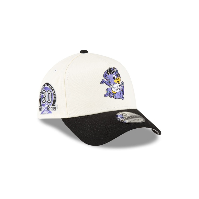 Colorado Rockies Mini Mascot 9FORTY A-Frame Snapback Hat One Size