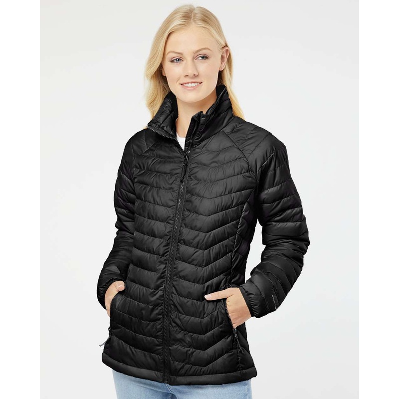 Columbia 169906 Womens Powder Lite Jacket Black S