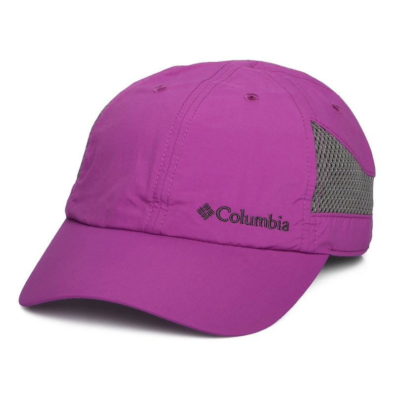 Columbia Hats Tech Shade II Baseball Cap – Purple Adjustable