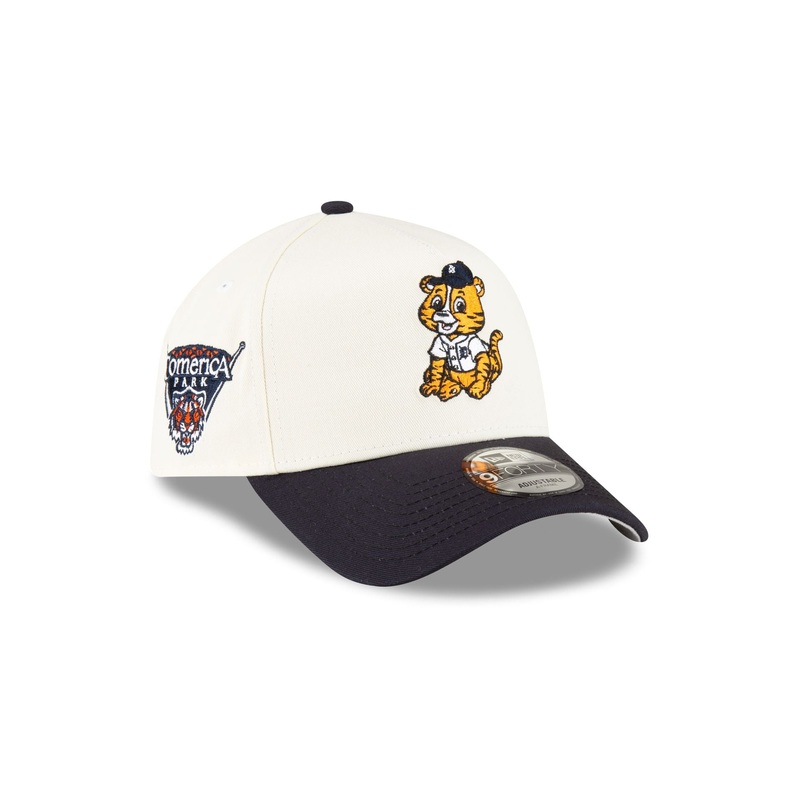 Detroit Tigers Mini Mascot 9FORTY A-Frame Snapback Hat One Size