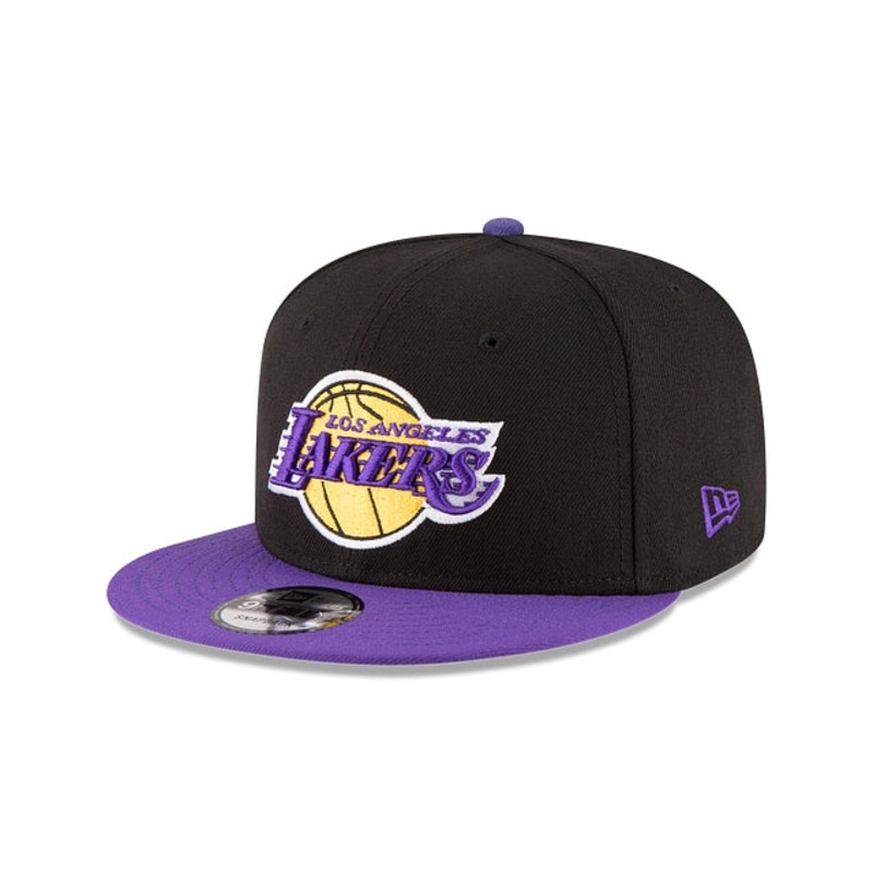 Los Angeles Lakers Two Tone 9FIFTY Snapback Hat One Size